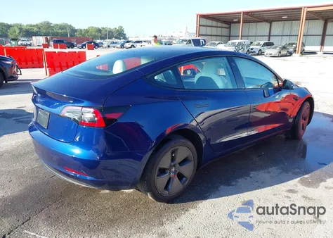 2023 Tesla Model 3 Rear-Wheel Drive из США, поврежденный, VIN 5YJ3E1EA9PF638118